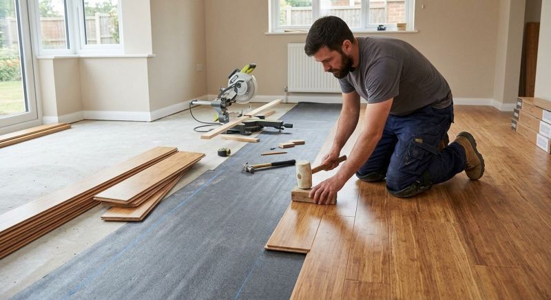 Bamboo Flooring Installation in Terre Haute, IN