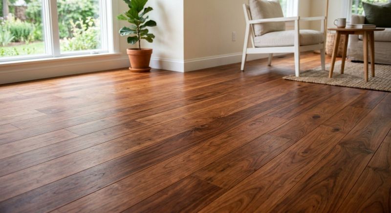 Cherry Floor Installation in Brazil, IN