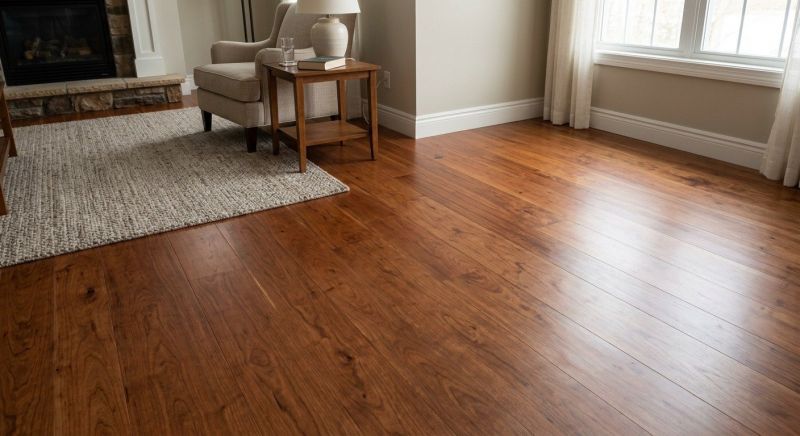 Cherry Floor Installation in Brazil, IN