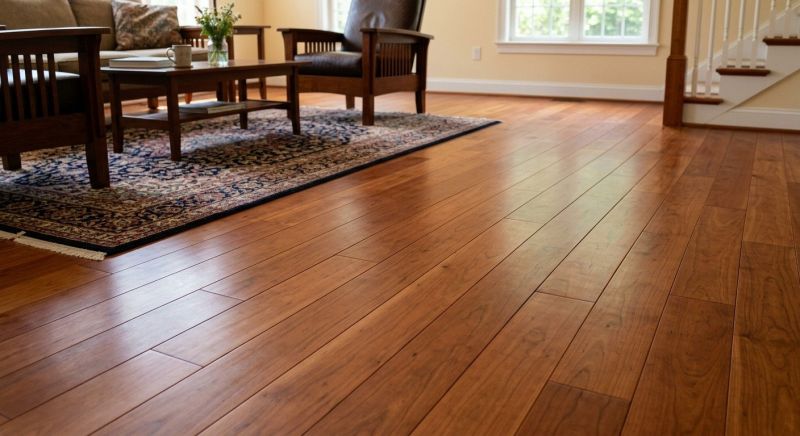 Cherry Floor Installation in Parke County, IN