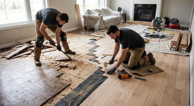 Hardwood Replacement in Brazil, IN