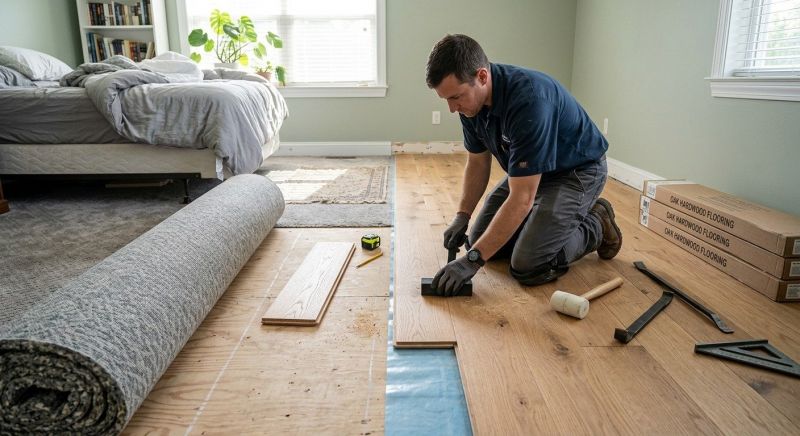 Oak Floor Replacement in Terre Haute, IN