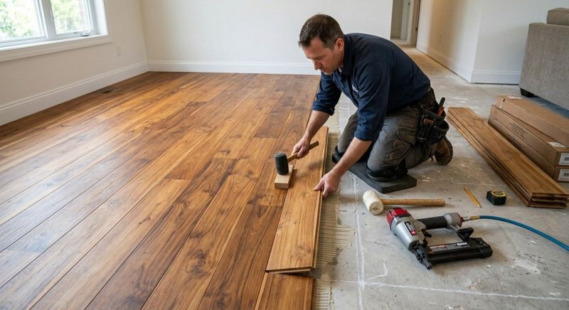 Teak Flooring Installation in Terre Haute, IN