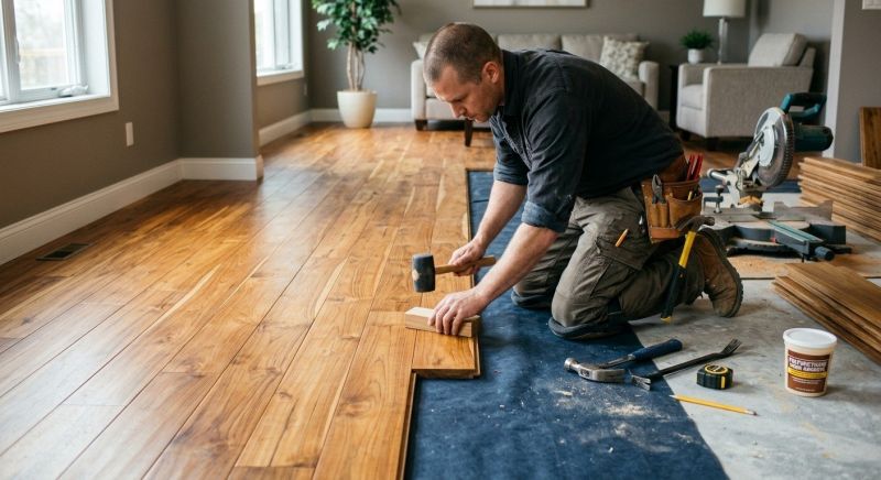 Teak Flooring Installation in Terre Haute, IN