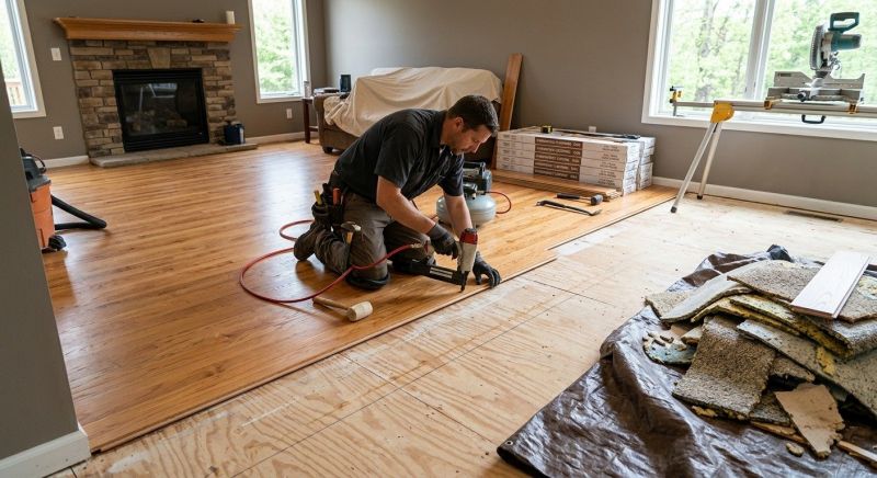 Wood Floor Replacement in Clay County, IN