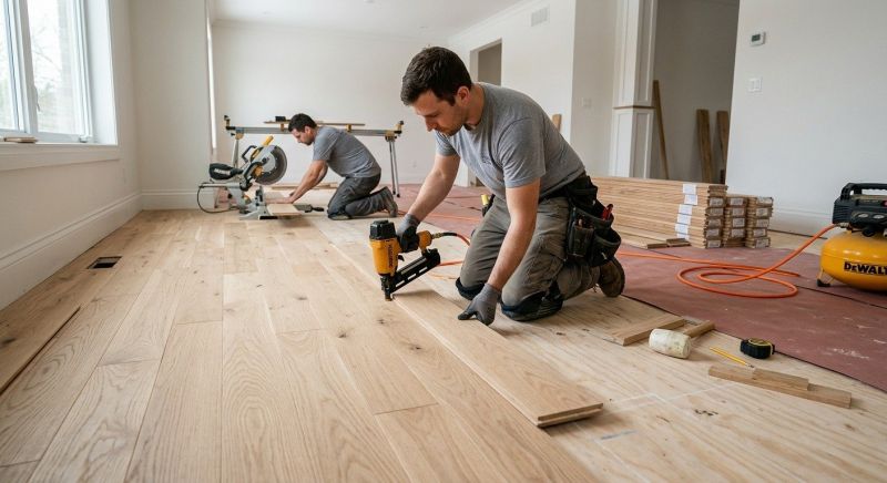 Wood Floor Replacement in Paris, IL