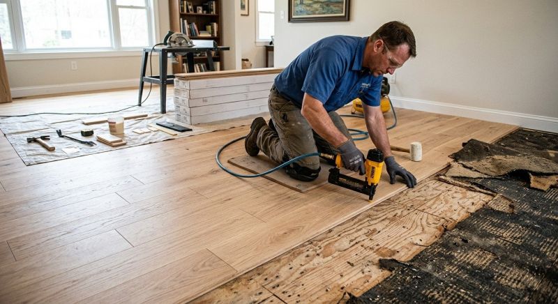 Wood Floor Replacement in Sullivan, IN