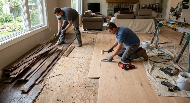 Wood Floor Replacement in Sullivan, IN