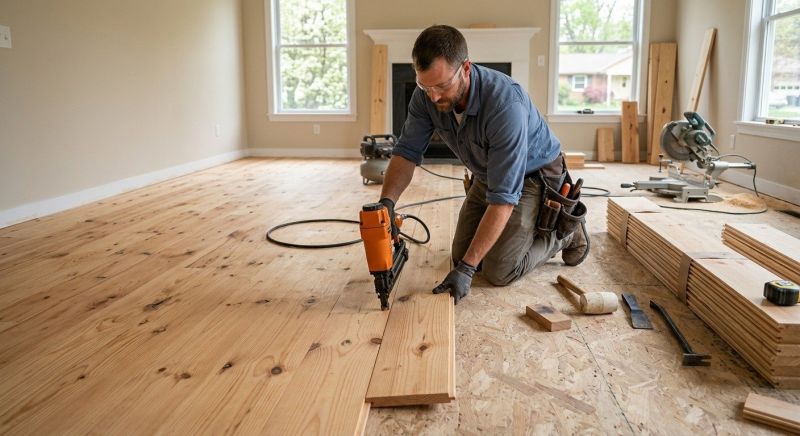 Wood Flooring Installation in Parke County, IN
